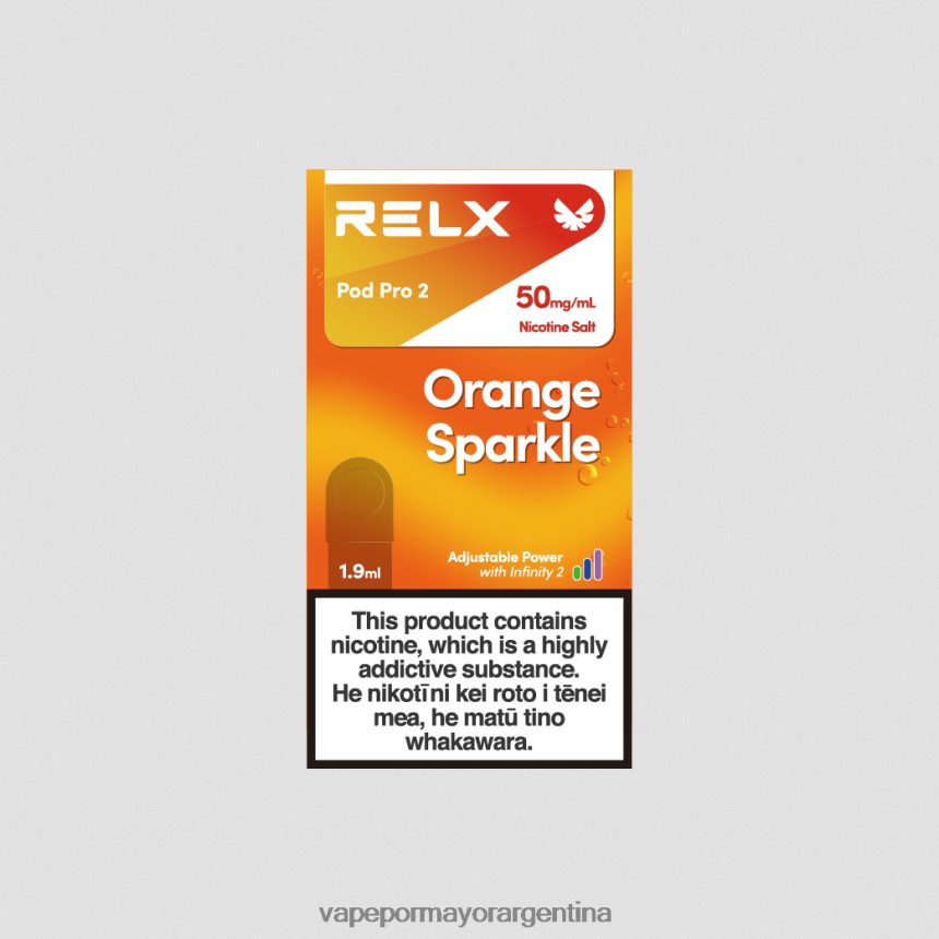 FDLPBF240 brillo naranja - Vape Argentina RELX Pod Pro 2