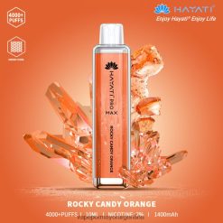 FDLPBF172 naranja caramelo rocoso - Vaporizador Desechable Al Por Mayor Hayati Pro Max 4000