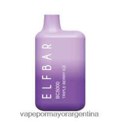 FDLPBF310 hielo de triple baya - Vape Argentina ELFBAR BC5000
