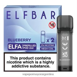 FDLPBF316 arándano - Tienda De Vapeo Al Por Mayor ELFBAR Elfa cápsula precargada - 2 ml - 20 mg (paquete de 2)