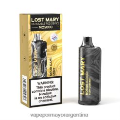 FDLPBF346 menta gami agria - Tienda De Vapeo Al Por Mayor LOST MARY MO5000 oro negro 10ml