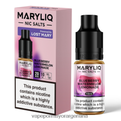FDLPBF442 limonada de sandía y arándanos - Vaporizador Desechable Al Por Mayor LOST MARY MARYLIQ sales nic - 10ml - 20mg