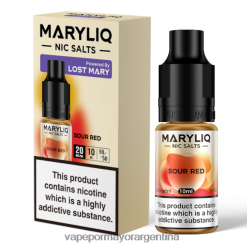 FDLPBF456 rojo agrio - Tienda De Vapeo Al Por Mayor LOST MARY MARYLIQ sales nic - 10ml - 20mg