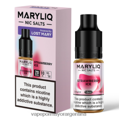 FDLPBF457 hielo de fresa - Productos De Vapeo Al Por Mayor LOST MARY MARYLIQ sales nic - 10ml - 20mg
