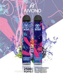 Tienda De Vapeo Al Por Mayor - Aivono AIM SNAKE 2500 fresa arándano frambuesa 02BD318