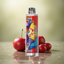 Uwin Crystal 10000 Puffs Cereza Brillante RGB 5% nicotina 650mAh