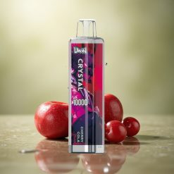 Uwin Crystal 10000 Puffs Cola Cereza RGB con 5% de nicotina y 650mAh