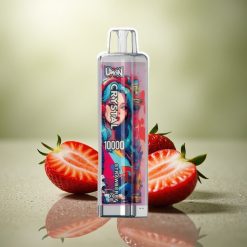 Uwin Crystal 10000 Puffs Fresa Hielo RGB 5% Nicotina 650mAh