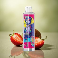 Uwin Crystal 10000 Puffs Fresa Kiwi 18ml RGB 650mAh