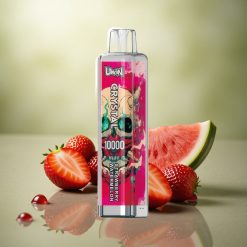 Uwin Crystal 10000 Puffs Fresa Sandía RGB 5% Nicotina 650mAh