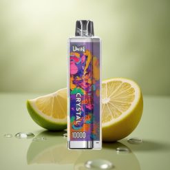 Uwin Crystal 10000 Puffs Lima Limón Brillante 18ml RGB 650mAh