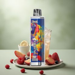 Uwin Crystal 10000 Puffs Limonada Azul Frambuesa con RGB y 650mAh