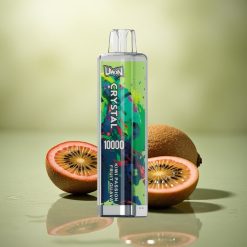 Uwin Crystal 10000 Puffs Maracuyá Fruta de la Pasión Kiwi con Luz RGB y Batería 650mAh