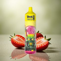 Uwin Tornado 35K Music Puffs Helado de Fresa con 5% Nicotina y 600mAh