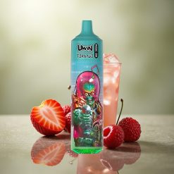 Uwin Tornado 35K Music Puffs Helado de Fresa Frambuesa Cereza con 5% Nicotina y 600mAh