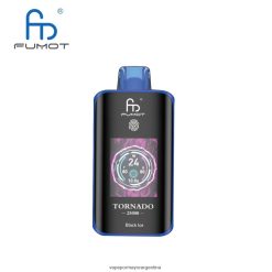 Vape Argentina - Fumot Tornado 25000 vaporizadores desechables hielo negro T8PP442