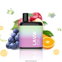 Vape Argentina - LAVIE BOX 3500 bocanadas 04HZV0212 uva naranja manzana