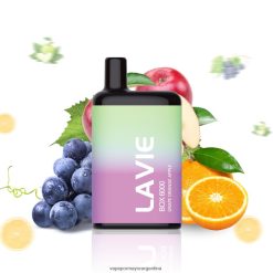 Vape Argentina - LAVIE BOX 6000 bocanadas 04HZV0202 uva naranja manzana