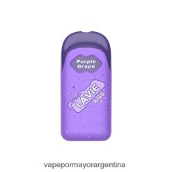Vape Argentina - LAVIE KISS 8000 bocanadas 04HZV0112 uva morada