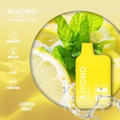 Vape Recargable - Aivono AIM BOXX 4000 menta limon 02BD230