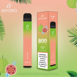 Vape Recargable - Aivono AIM PLUS 800 hielo de guayaba 02BD180