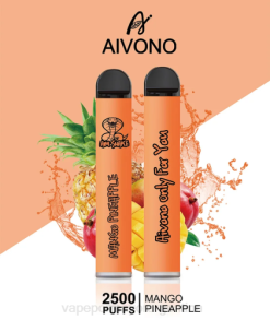 Vape Recargable - Aivono AIM SNAKE 2500 mango piña 02BD310