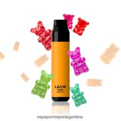 Vape Recargable - LAVIE BAR 3000 bocanadas 04HZV0290 ositos de goma
