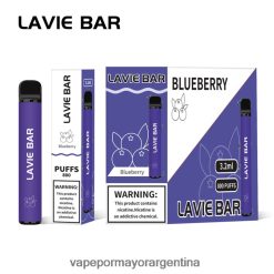 Vape Recargable - LAVIE BAR 800 bocanadas 04HZV0310 hielo de arándanos