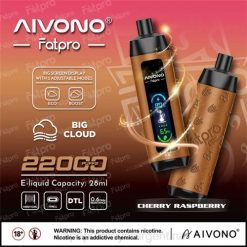 Vaporizador Desechable Al Por Mayor - Aivono Fatpro 22000 frambuesa cereza 02BD4