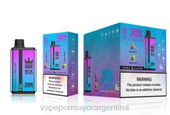 Vaporizador Desechable Al Por Mayor - Bang Box 30000 inhalaciones de dos sabores. hielo azul razz y uva doble 8B6072