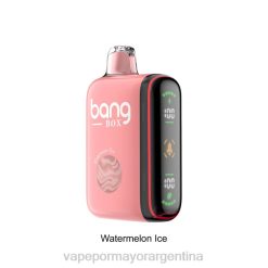 Vaporizador Desechable Al Por Mayor - Bang Box Pantalla de potencia inteligente de 9000-18000 inhalaciones hielo de sandia 8B6034