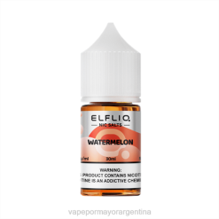 Vaporizador Desechable Al Por Mayor - ELFBAR ELFLIQ nic sal 30 ml sandía LLPR34