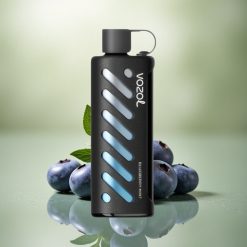 VOZOL Gear Shisha 25000 Puffs Menta Arándano con 5mg/ml de Nicotina y Dual Mesh