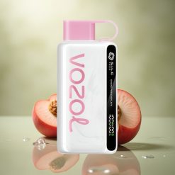 VOZOL STAR 9000/12000 Puffs Helado de Durazno con Carga Rápida y 650mAh